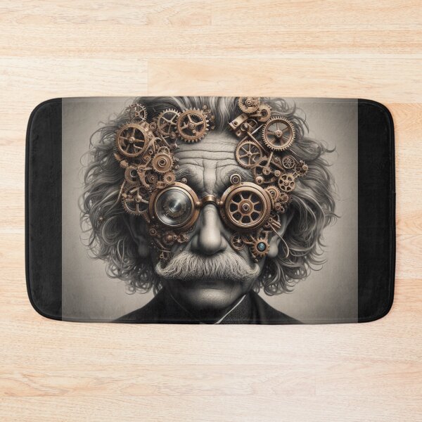 Item preview,  Albert Einstein Steampunk  designed and sold by sevenmountains.