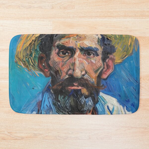 Item preview, Colombian man | Painting in the style of Vincent van Gogh designed and sold by ComicsFactory.