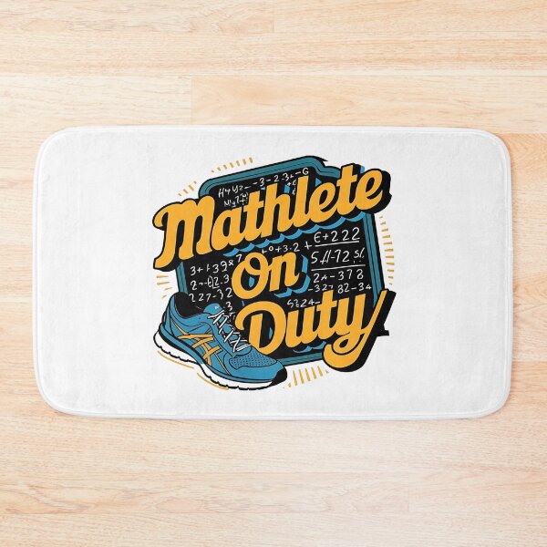 Item preview, Mathlete On Duty Funny Mathematician designed and sold by DomTeesHaven.