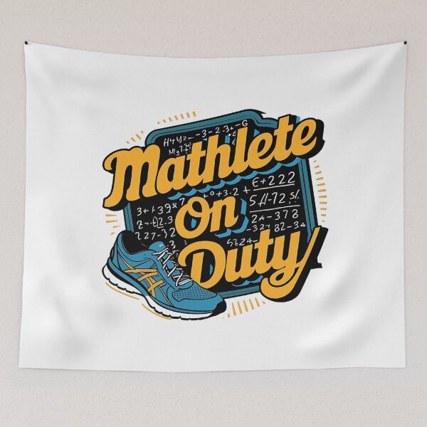 Item preview, Mathlete On Duty Funny Mathematician designed and sold by DomTeesHaven.