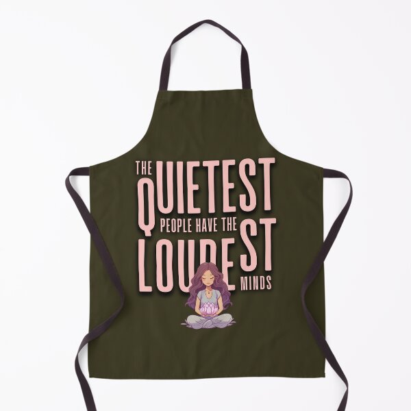 Item preview, The Quietest People have the Loudest Minds designed and sold by VarnaChitra.