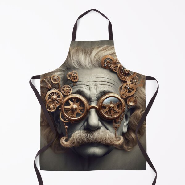 Item preview, Albert Einstein Steampunk designed and sold by sevenmountains.