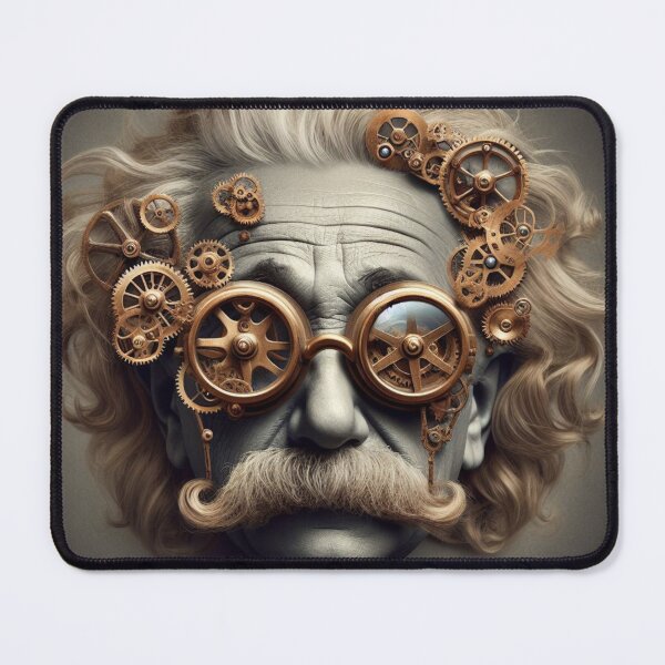 Item preview, Albert Einstein Steampunk  designed and sold by sevenmountains.
