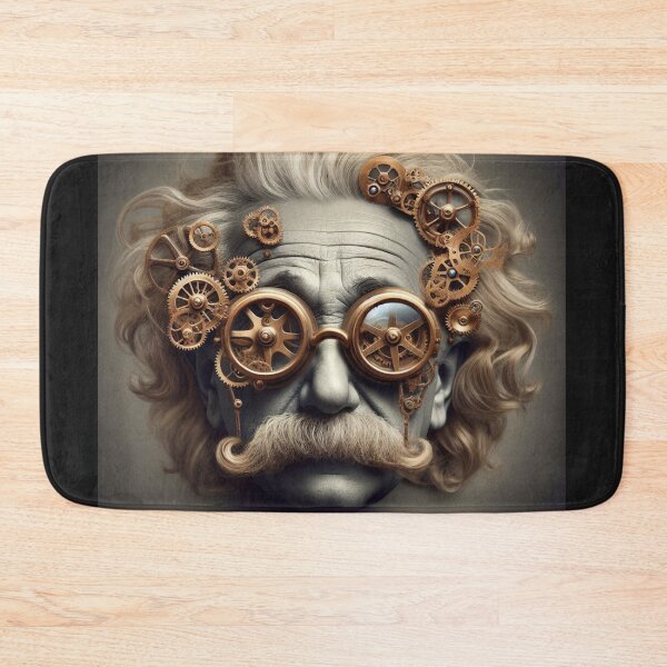 Item preview, Albert Einstein Steampunk  designed and sold by sevenmountains.