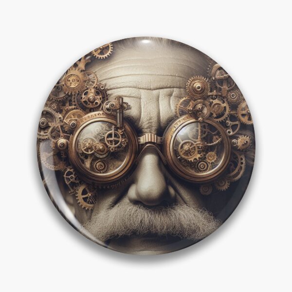 Item preview, Albert Einstein Steampunk  designed and sold by sevenmountains.