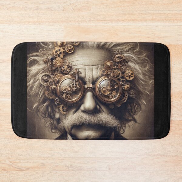 Item preview, Albert Einstein Steampunk  designed and sold by sevenmountains.