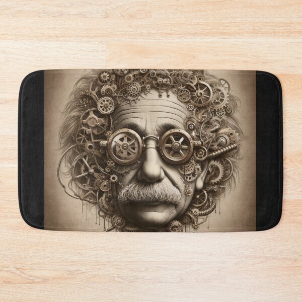 Item preview, Albert Einstein Steampunk  designed and sold by sevenmountains.