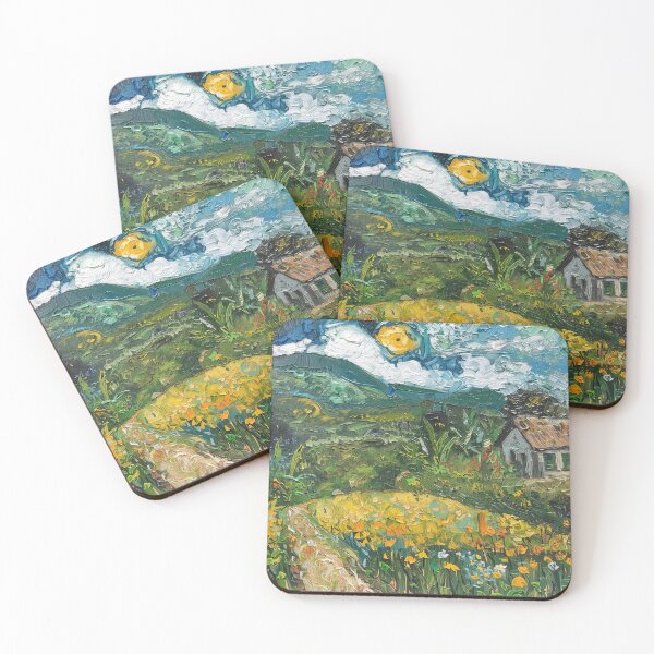 Item preview, Colombian landscape | Painting in the style of Vincent van Gogh designed and sold by ComicsFactory.