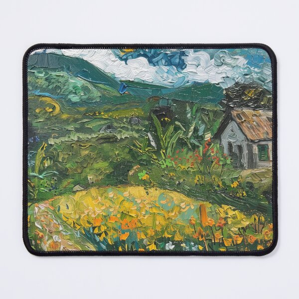 Item preview, Colombian landscape | Painting in the style of Vincent van Gogh designed and sold by ComicsFactory.