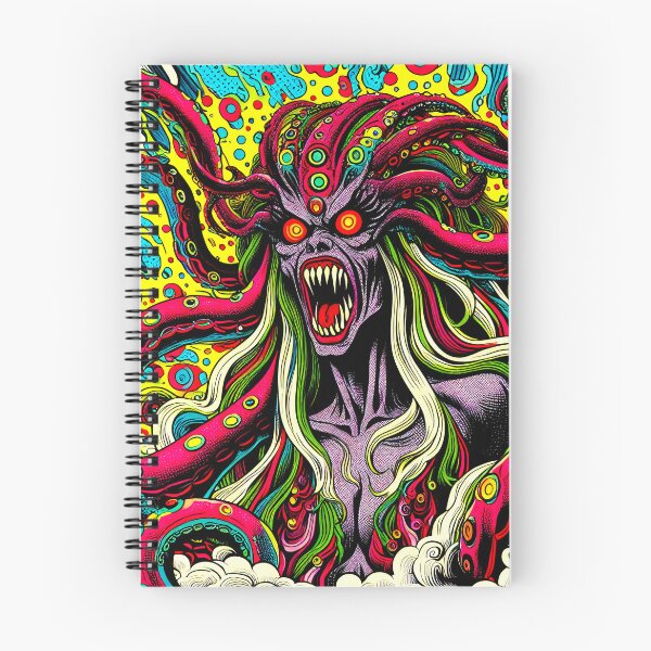 Item preview, Trippy Psychedelic Mythical Sea Hag designed and sold by AIPixelMaster.