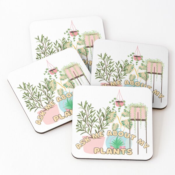 Item preview, Ask Me About My Plants designed and sold by ami.creations.