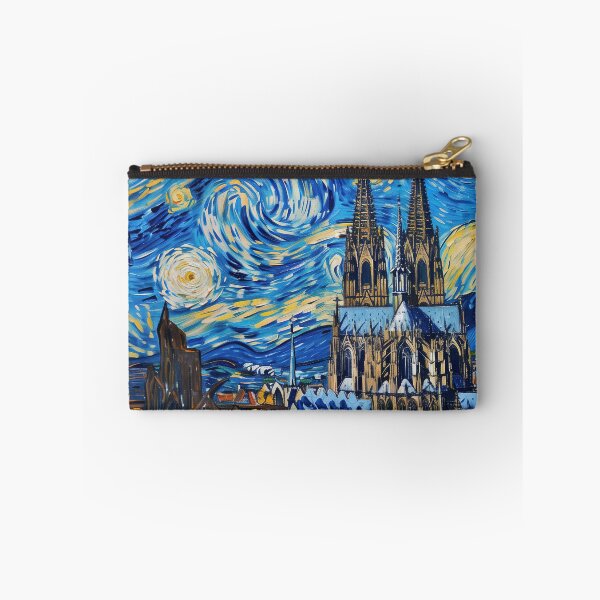 Item preview, Cologne Cathedral | Painting in the style of Vincent van Gogh designed and sold by ComicsFactory.