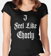 I feel like Charly Manson Women's Fitted Scoop T-Shirt