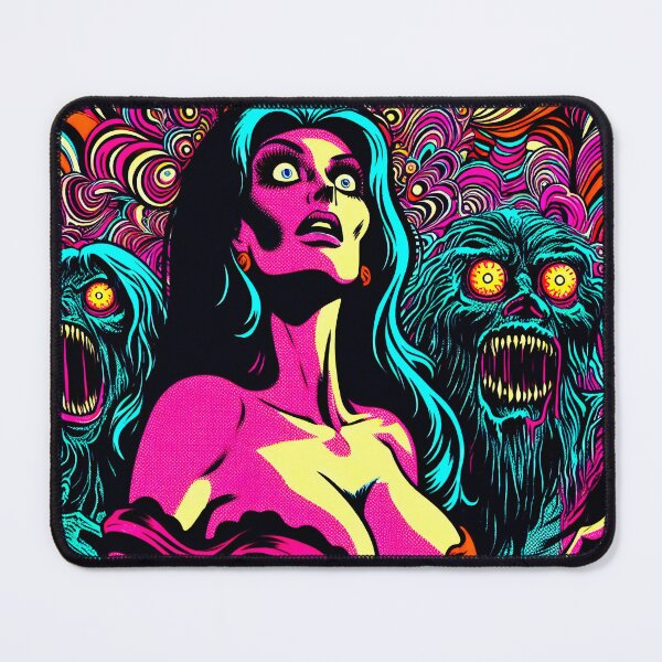 Item preview, Trippy Psychedelic Monster Queen designed and sold by AIPixelMaster.