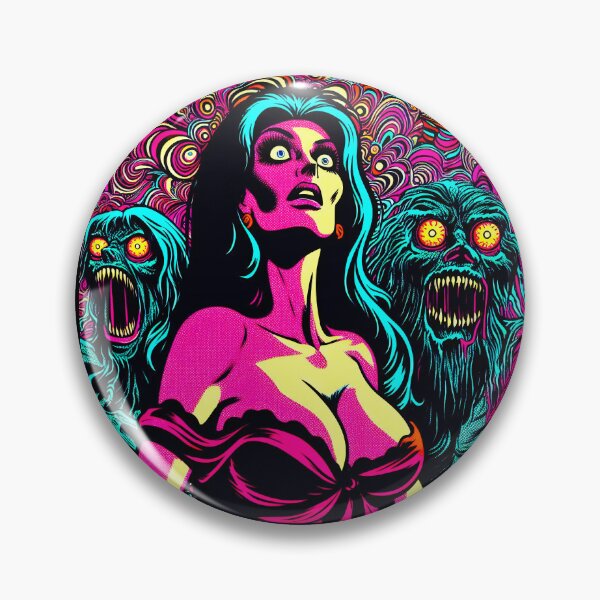 Item preview, Trippy Psychedelic Monster Queen designed and sold by AIPixelMaster.