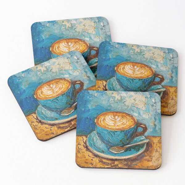 Item preview, Coffee | Painting in the style of Vincent van Gogh designed and sold by ComicsFactory.