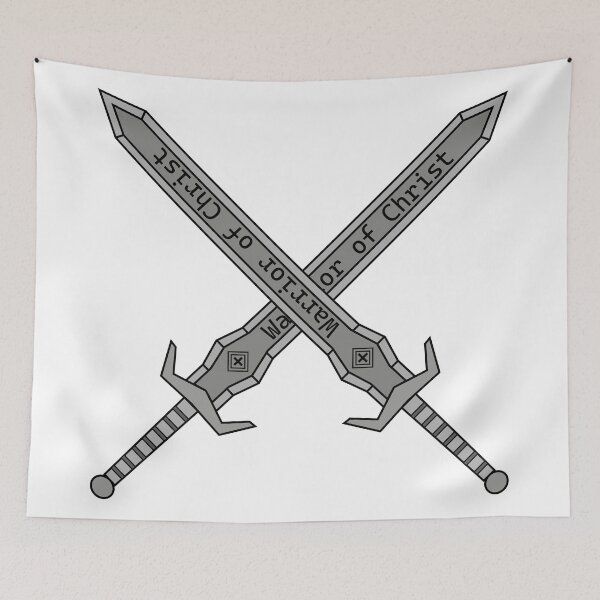 Item preview, Warrior of Christ designed and sold by godpilled.