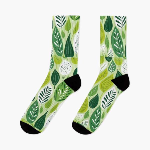 Item preview, Spring leaf Pattern, Spring Pattern, Floral, green color, leaves designed and sold by Nordic Ch.