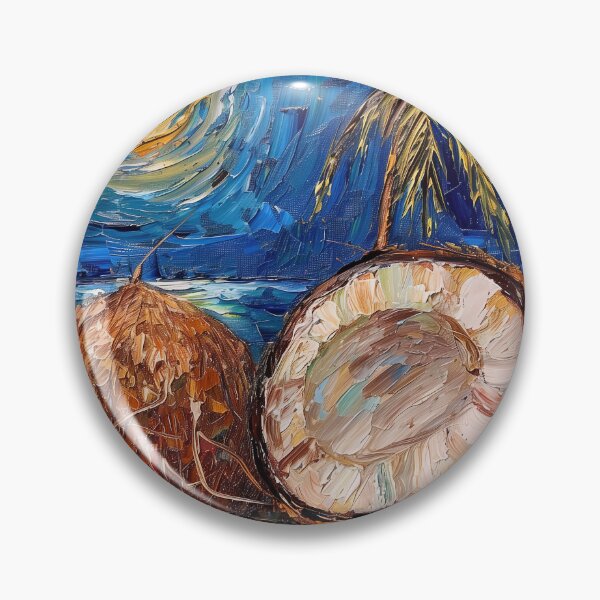 Item preview, Coconut | Painting in the style of Vincent van Gogh designed and sold by ComicsFactory.