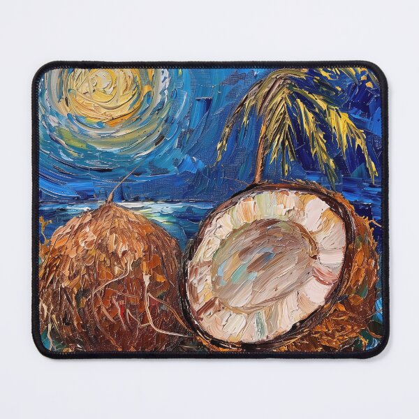Item preview, Coconut | Painting in the style of Vincent van Gogh designed and sold by ComicsFactory.