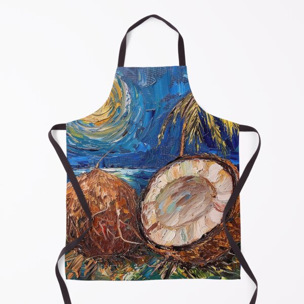 Item preview, Coconut | Painting in the style of Vincent van Gogh designed and sold by ComicsFactory.