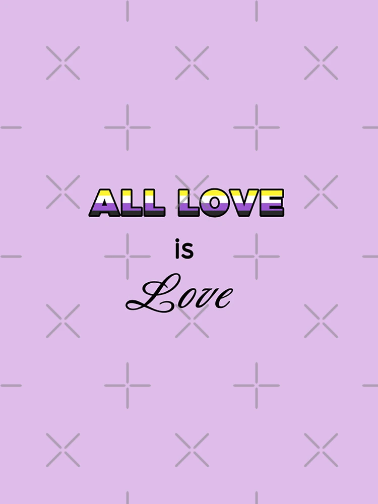 Thumbnail 4 of 4, iPhone Case, All Love is Love: Nonbinary designed and sold by RayRayViolet.