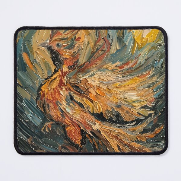 Item preview, Cockatrice | Painting in the style of Vincent van Gogh designed and sold by ComicsFactory.