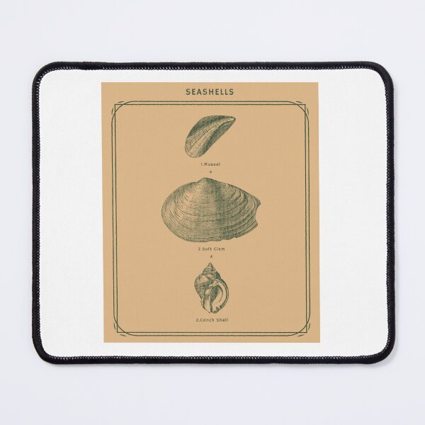 Item preview, Sea shell chart - Animal Graphic Tee - Relax - Beach - Hawaiian - Vintage designed and sold by DeCodeArtShop.