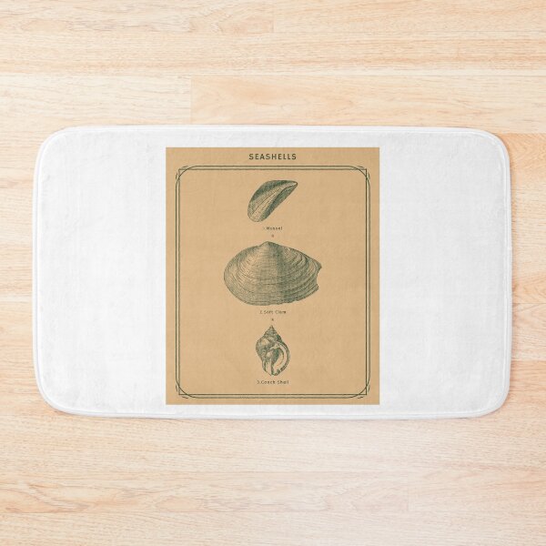 Item preview, Sea shell chart - Animal Graphic Tee - Relax - Beach - Hawaiian - Vintage designed and sold by DeCodeArtShop.