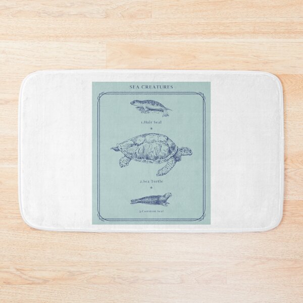 Item preview, Sea creatures chart - Animal Graphic Tee - Relax - Beach - Hawaiian - Vintage designed and sold by DeCodeArtShop.