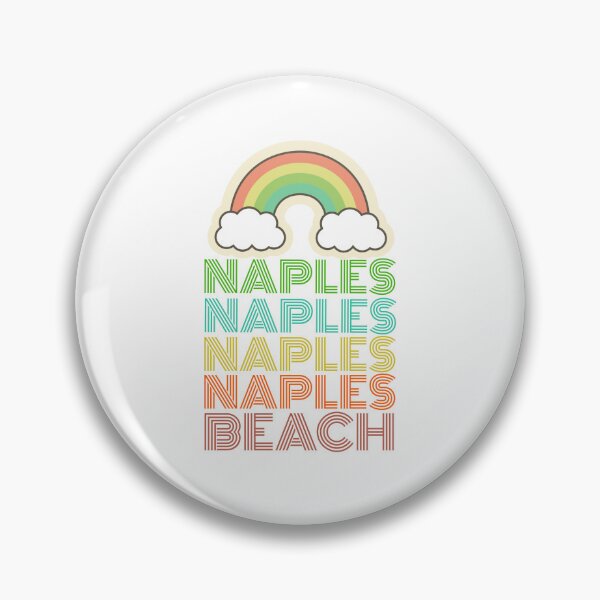 Item preview, Naples Beach (Retro) designed and sold by Whackadoodletee.