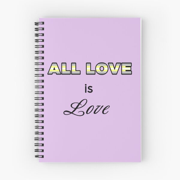 Item preview, All Love is Love: Demigender designed and sold by RayRayViolet.