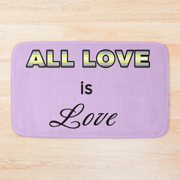 Item preview, All Love is Love: Demigender designed and sold by RayRayViolet.