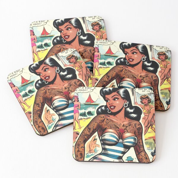 Item preview, Retro Summer Pin-up Comics designed and sold by PulpVintage.