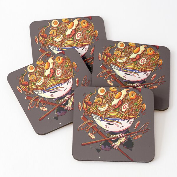 Item preview, Noodle Ninja, Ramen Style - Dark Noir designed and sold by BreakfastKnight.