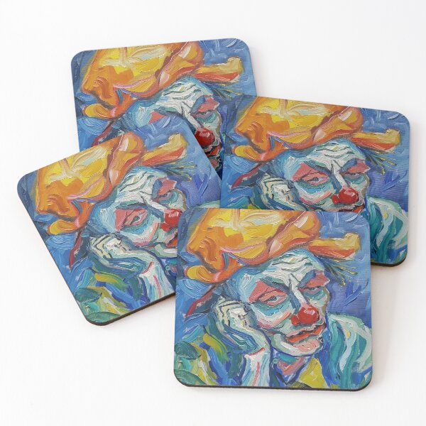 Item preview, Clown | Painting in the style of Vincent van Gogh designed and sold by ComicsFactory.