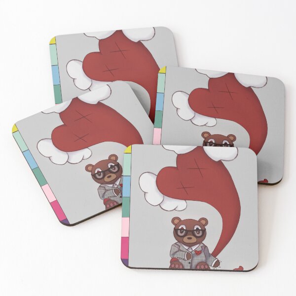 Item preview, 808s and Heartbreak Dropout Bear designed and sold by YandhiDraws.