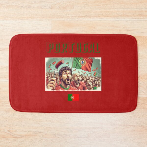Item preview, Portugal Fans Euro24, sausage on a Fork. designed and sold by Get-Forked.
