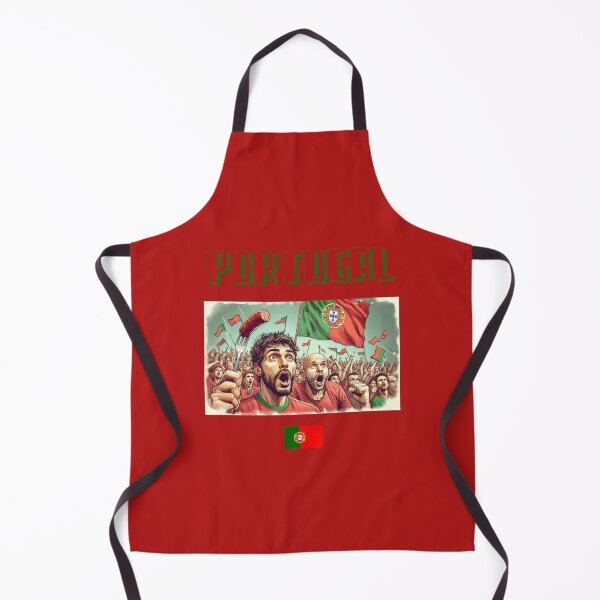 Item preview, Portugal Fans Euro24, sausage on a Fork. designed and sold by Get-Forked.