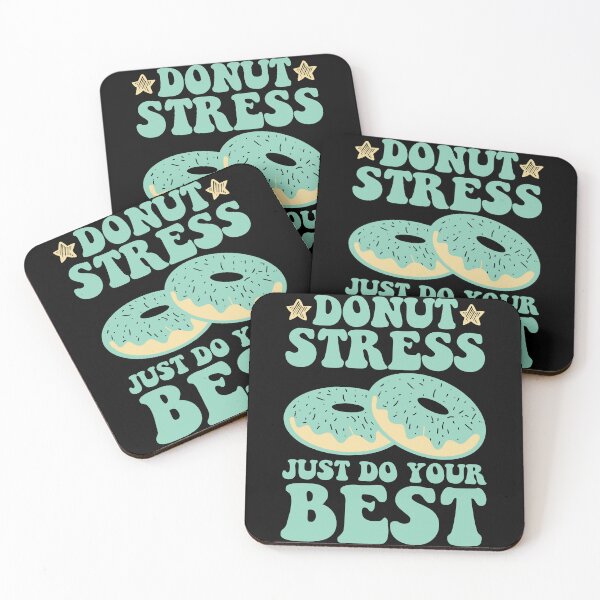 Item preview, donut stress just do your best Teacher Testing Day Groovy designed and sold by teeshop87.