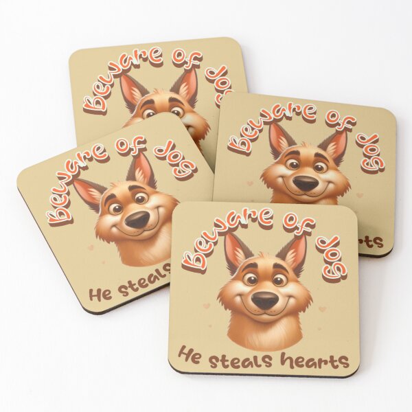 Item preview, Heart-Stealing Pup - Adorable Warning Design designed and sold by gleefulme.