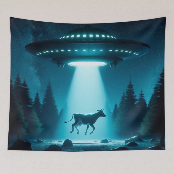 Item preview, Cow Abduction designed and sold by TUnivers.