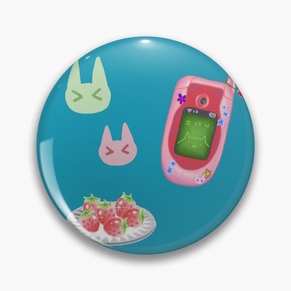 Item preview, Strawberry Flip phone  designed and sold by DanaanArt111.