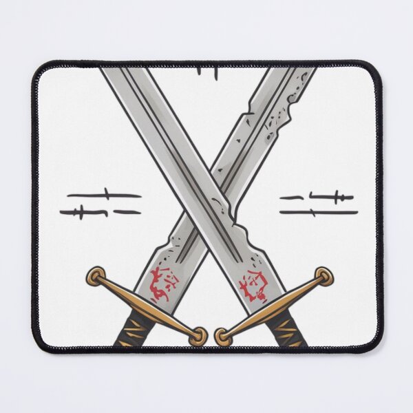 Item preview, Crossed swords designed and sold by mo-carnival.