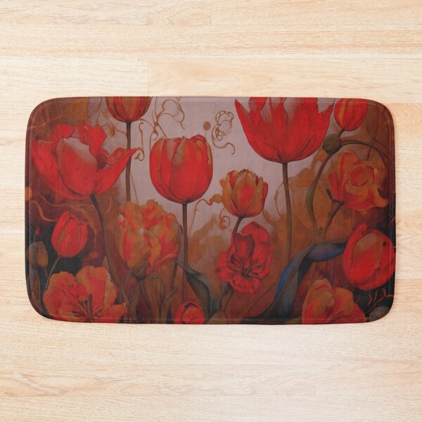 Item preview, red tulips designed and sold by Flowersonstuff.