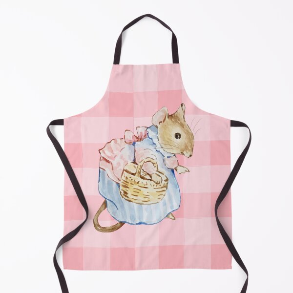 Item preview, Cottage core Gingham Mouse | Children's Illustration designed and sold by StudioKitti.