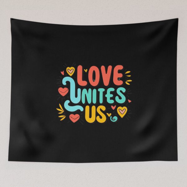 Item preview, Love Unites Us designed and sold by deluxedigital1.