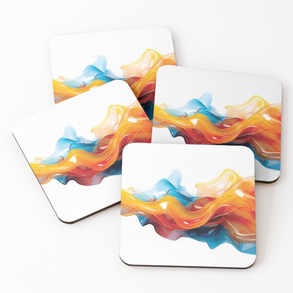 Item preview, Ethereal Flow: The Dance of Colors designed and sold by Gold Turtle  Lina.