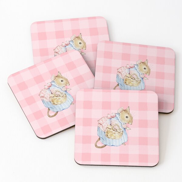 Item preview, Cottage core Gingham Mouse | Children's Illustration  designed and sold by StudioKitti.