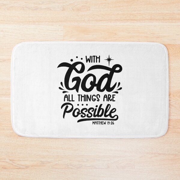 Item preview, With God, All Thing are Possible designed and sold by HeartworkLeslie.